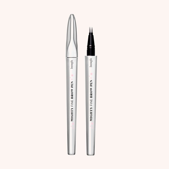 Mighty Fine Brow Pen - Superfine Triple Tip Brow Pen 5 Warm Black Brown Mighty Fine Brow Pen - Superfine Triple Tip Brow Pen 5 Warm Black Brown