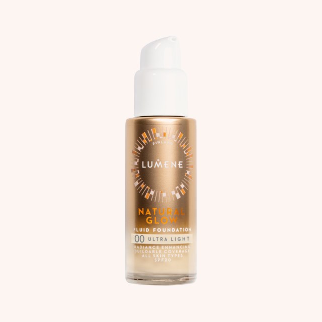Natural Glow Fluid Foundation 00 Ultra Light Natural Glow Fluid Foundation 00 Ultra Light