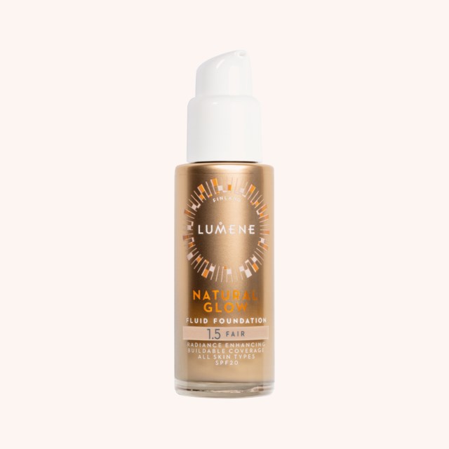 Natural Glow Fluid Foundation 1.5 Fair Natural Glow Fluid Foundation 1.5 Fair