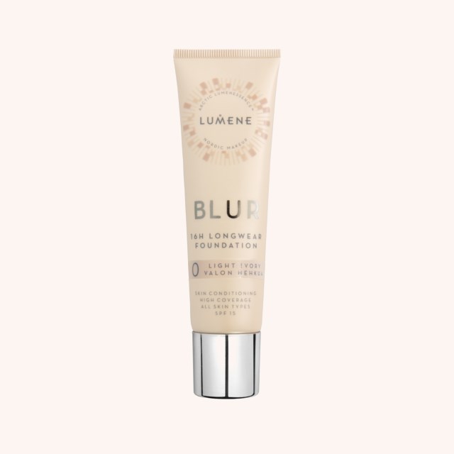 Blur 16H Longwear SPF15 Foundation 0 Light Ivory