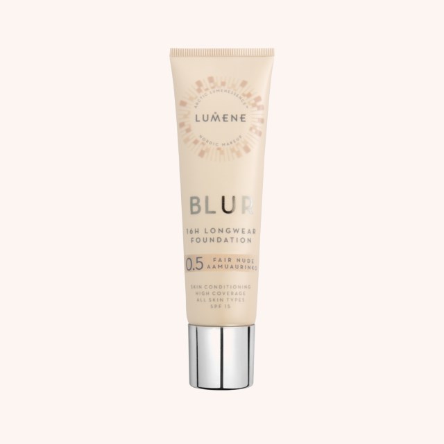 Blur 16H Longwear SPF15 Foundation 0.5 Fair Nude