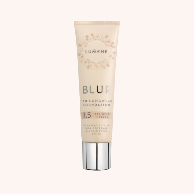 Blur 16H Longwear SPF15 Foundation 1.5 Fair Beige Blur 16H Longwear SPF15 Foundation 1.5 Fair Beige