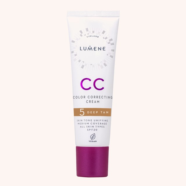 CC Color Correcting Cream SPF20 Foundation 5 Deep Tan