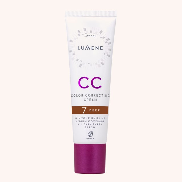 CC Color Correcting Cream SPF20 Foundation 7 Deep CC Color Correcting Cream SPF20 Foundation 7 Deep
