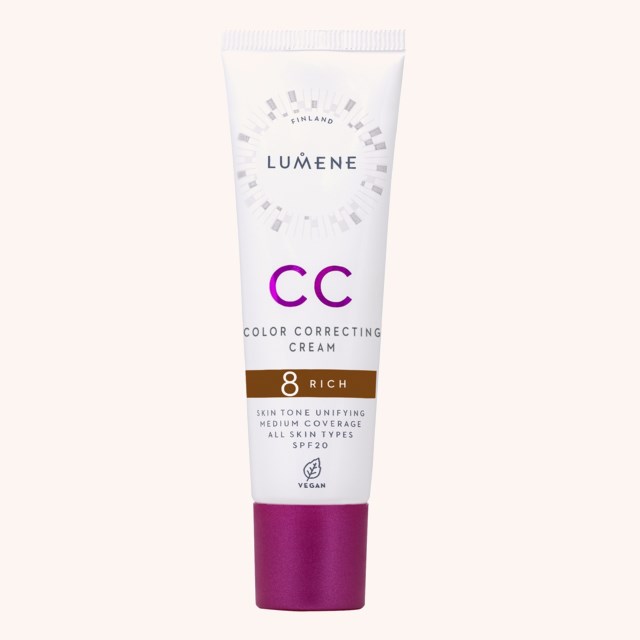 CC Color Correcting Cream SPF20 Foundation 8 Rich CC Color Correcting Cream SPF20 Foundation 8 Rich