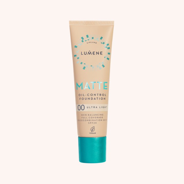 Matte Oil-Control Foundation SPF20 00 Ultra Light