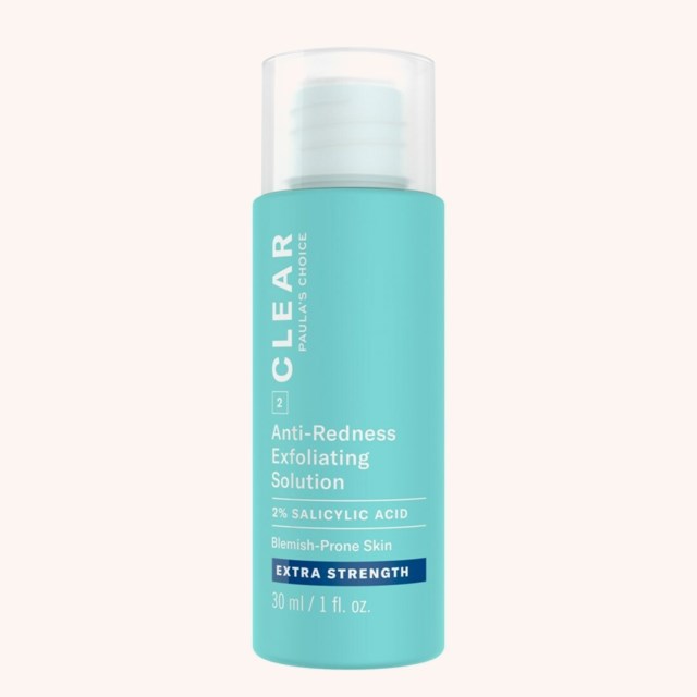 Clear Extra Strength Anti-Redness Exfoliating Solution 2% Salycilic Acid 30 ml