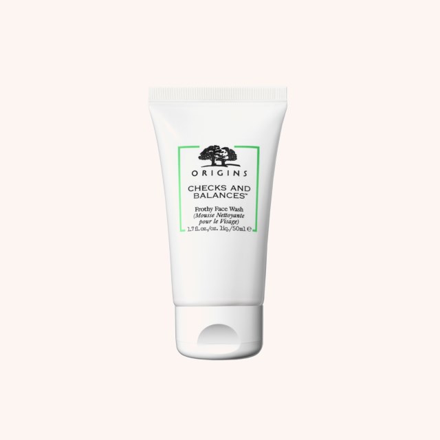 Checks And Balances Frothy Face Wash Cleanser 50 ml