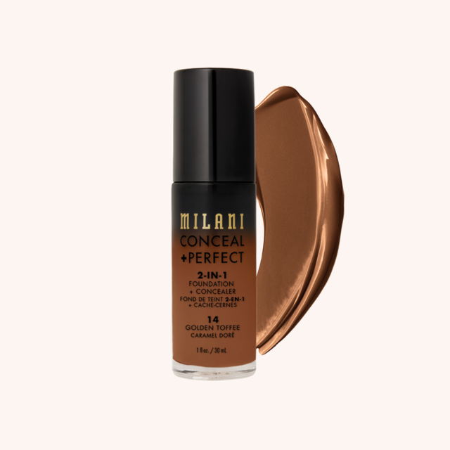 Conceal + Perfect 2-In-1 Foundation 14 Golden Toffee