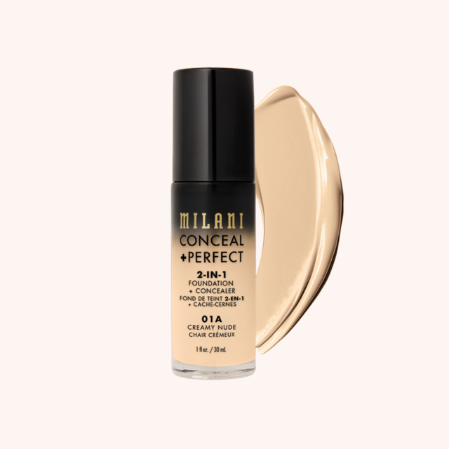 Conceal + Perfect 2-In-1 Foundation 01A Creamy Nude Conceal + Perfect 2-In-1 Foundation 01A Creamy Nude
