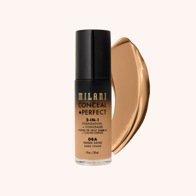 Conceal + Perfect 2-In-1 Foundation 08A Warm Sand Conceal + Perfect 2-In-1 Foundation 08A Warm Sand