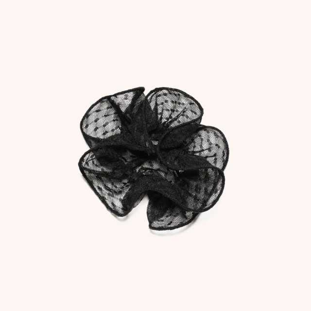 Hair Scrunchie Black Lace Hair Scrunchie Black Lace