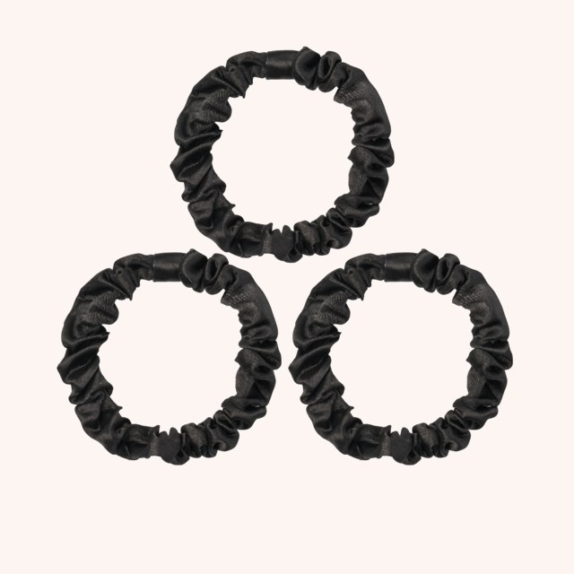 Slim Scrunchies 3-pack Black