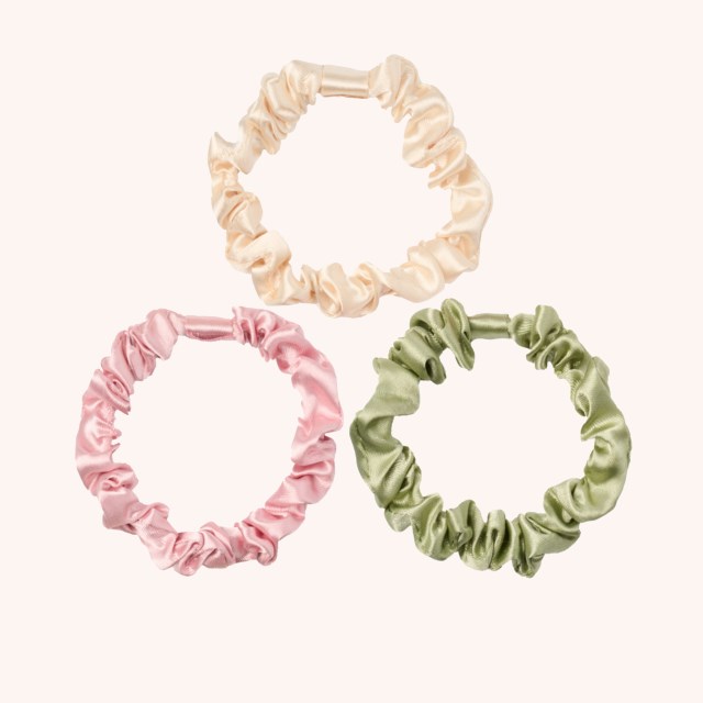 Slim Scrunchies 3-pack Pastel
