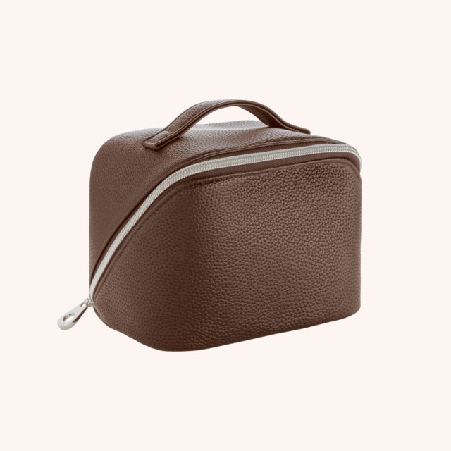Small Beauty Bag Brown
