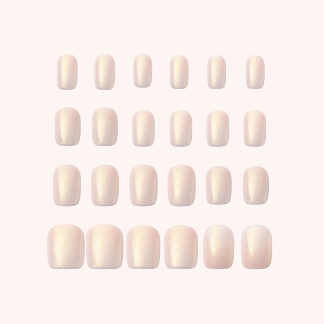 24 Press On Glazed Donut Nails
