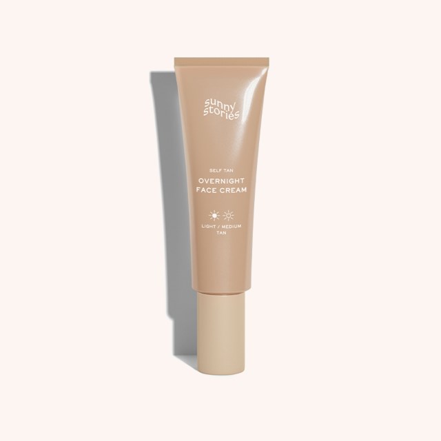 Self Tan Overnight Face Cream Light/Medium 50 ml