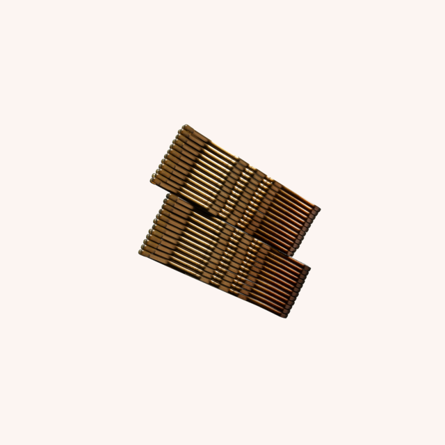 Hair Pin Brown 24-pack