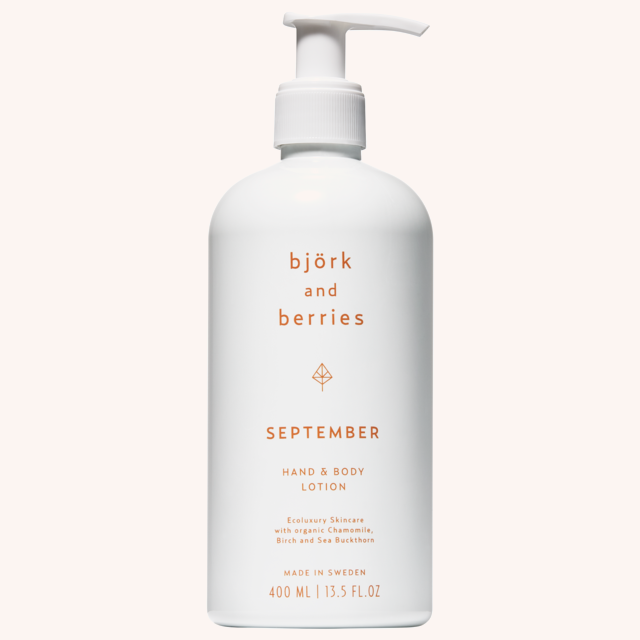 September Hand & Body Lotion 400 ml September Hand & Body Lotion 400 ml
