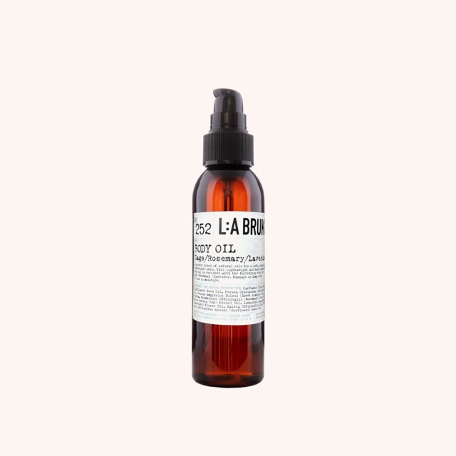252 Body Oil Sage/Rosemary/Lavender 120 ml 252 Body Oil Sage/Rosemary/Lavender 120 ml