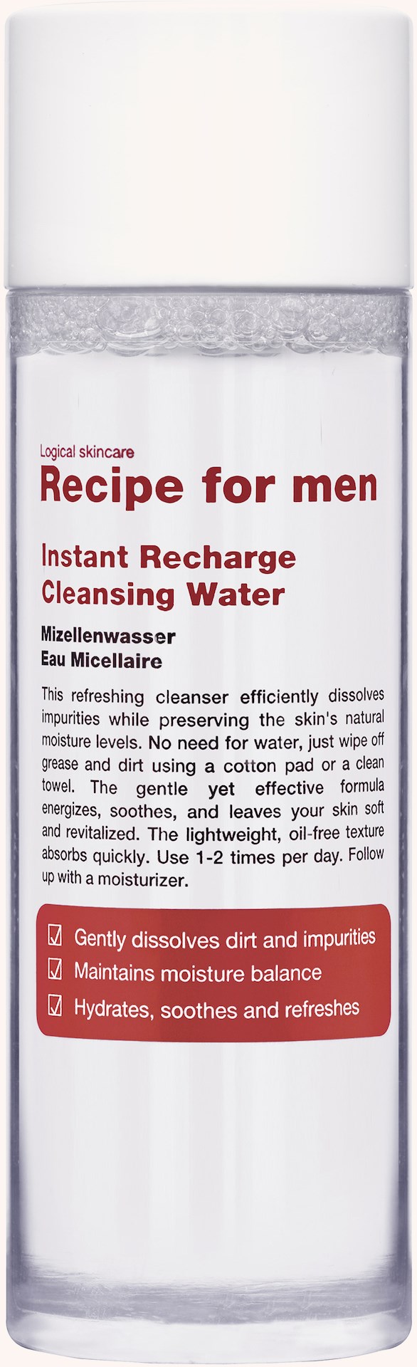 Instant Recharge Cleansing Water 100 ml