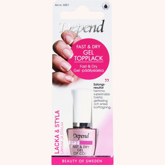 Nail Care Fast & Dry Gel Top Coat