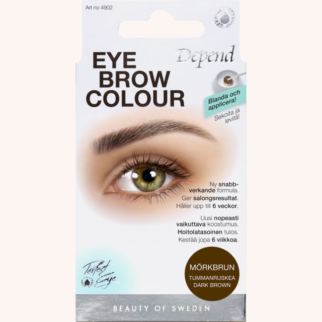 Eyebrow Colour Dark brown Eyebrow Colour Dark brown