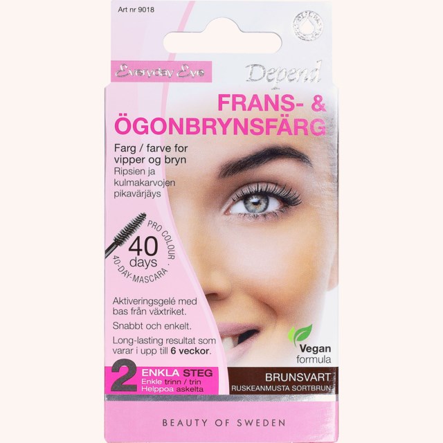 Everyday Eye Permanent Lash & Eyebrow Color Brown/Black Everyday Eye Permanent Lash & Eyebrow Color Brown/Black