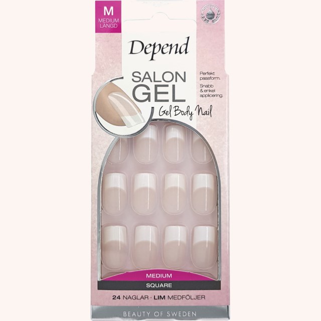 Salon Gel Medium Square Nude