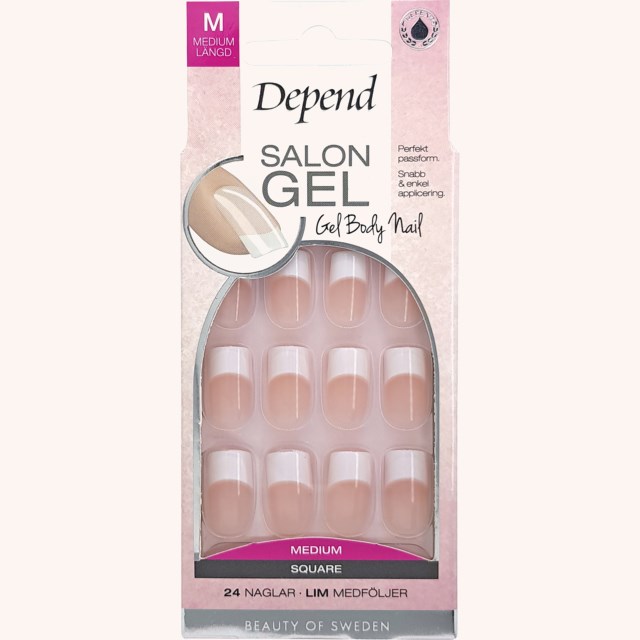 Salon Gel Medium Square Pink