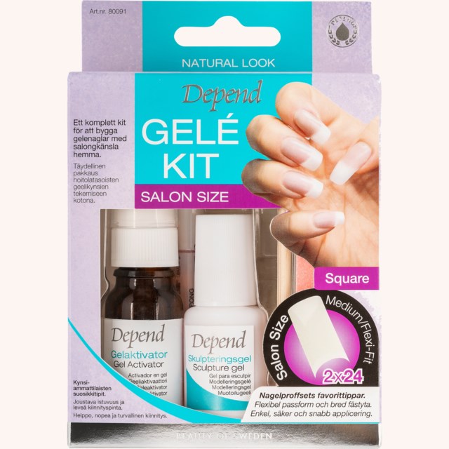 Gel Kit Salon Size Medium Square Gel Kit Salon Size Medium Square
