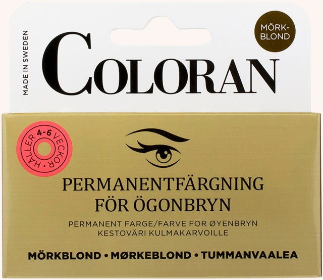 Coloran Permanent Eyebrow Color Dark Blonde Coloran Permanent Eyebrow Color Dark Blonde