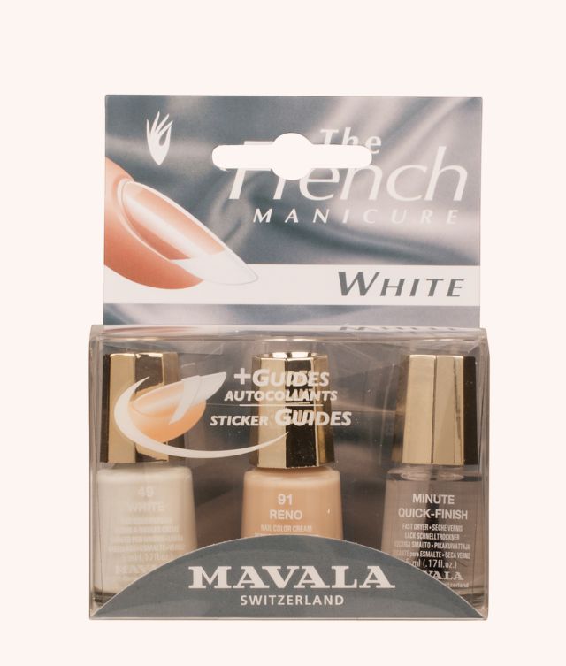 French Manicure White