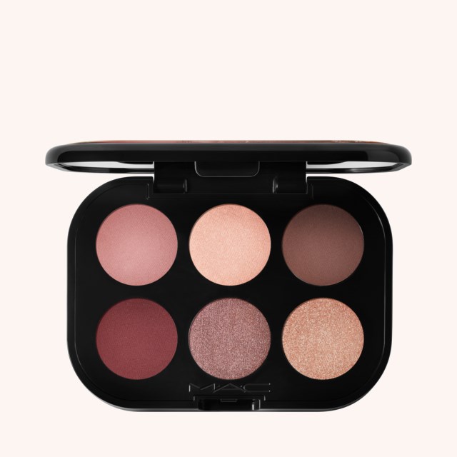 Connect In Colour Eye Shadow Palette Embedded In Burgundy