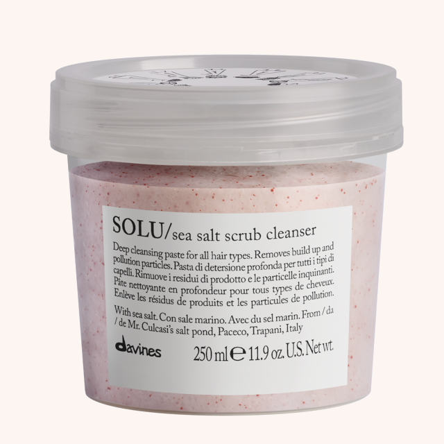 Solu Sea Salt Scrub Cleanser 250 ml