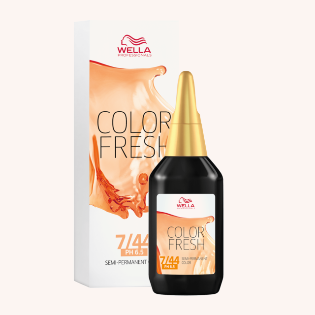 Color Fresh 7/44 Medium Intense/Red Blonde