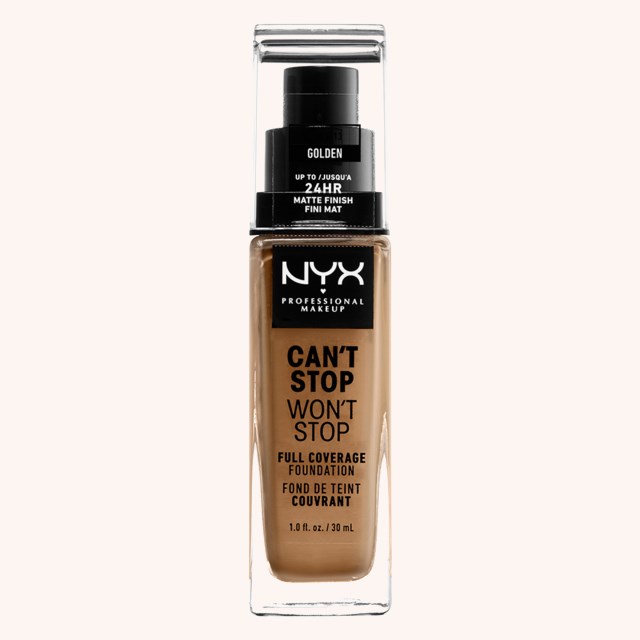 Can't Stop Won't Stop Foundation Golden