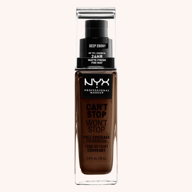 Can't Stop Won't Stop Foundation Deep Ebony