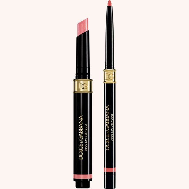 Kiss My Gloss! 4D Gloss Stick & Lip Liner Duo 01 Whisper