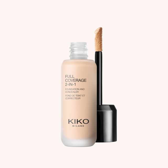 Full Coverage 2-In-1 Foundation & Concealer 01 Warm Rose