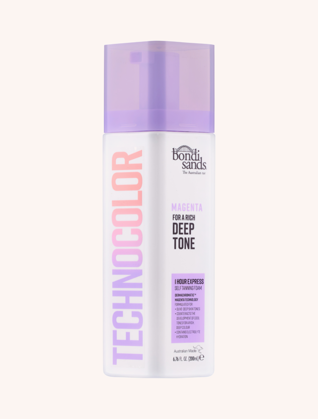 Technocolor 1 Hour Express Self Tanning Foam Magenta