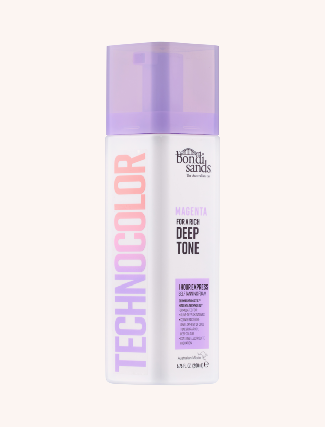Technocolor 1 Hour Express Self Tanning Foam Magenta Technocolor 1 Hour Express Self Tanning Foam Magenta