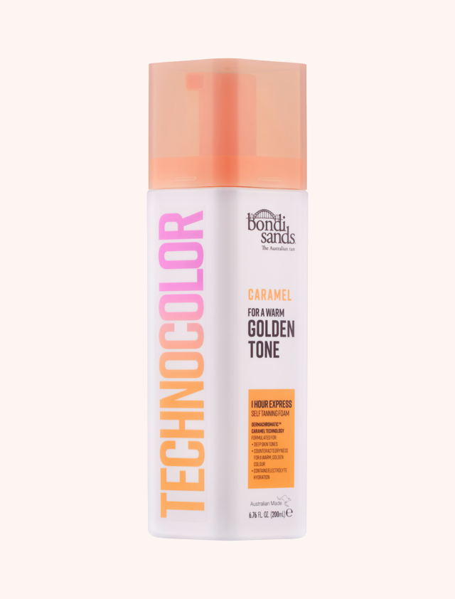 Technocolor 1 Hour Express Self Tanning Foam Caramel