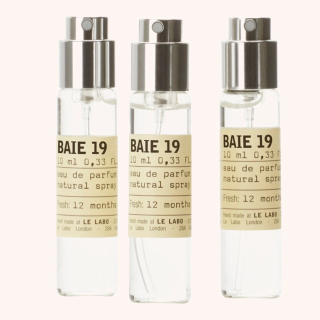 Baie 19 EdP Travel Tube Refill 3 x 10 ml