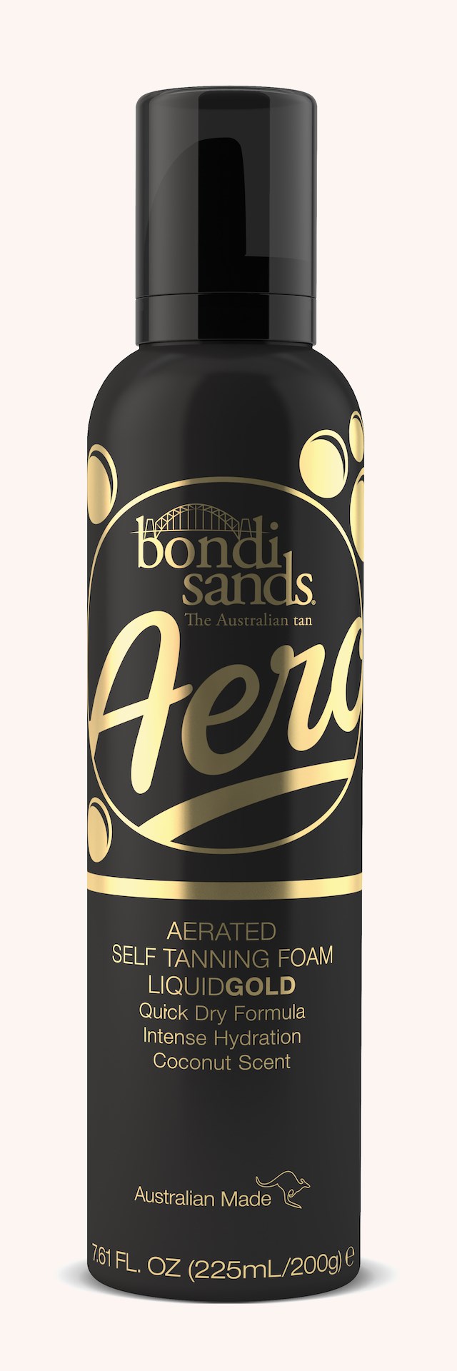 Aero Self Tan Foam Liquid Gold