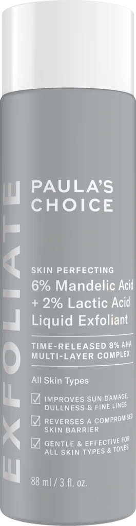 Bilde av Skin Perfecting 6% Mandelic Acid + 2% Lactic Acid Liquid Exfoliant 88 Ml