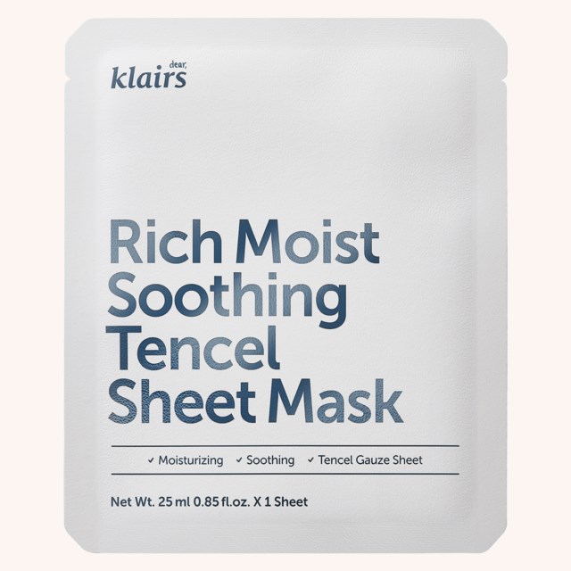 Rich Moist Soothing Tencel Sheet Mask