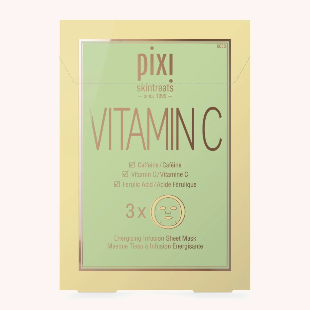 Vitamin-C Energizing Sheet Mask 3 pcs