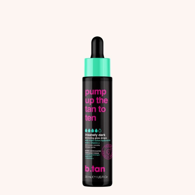 Pump Up The Tan To Ten Bronzing Glow Drops 30 ml Pump Up The Tan To Ten Bronzing Glow Drops 30 ml