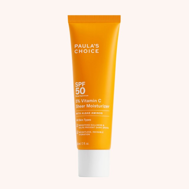 5% Vitamin C Sheer Moisturizer SPF50 60 ml 5% Vitamin C Sheer Moisturizer SPF50 60 ml